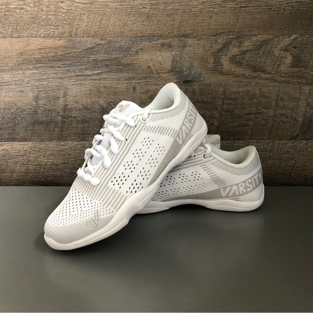 Varsity White Athletic Shoes